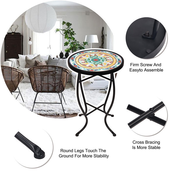 Charlton Home® Dameyune Outdoor Table Wayfair